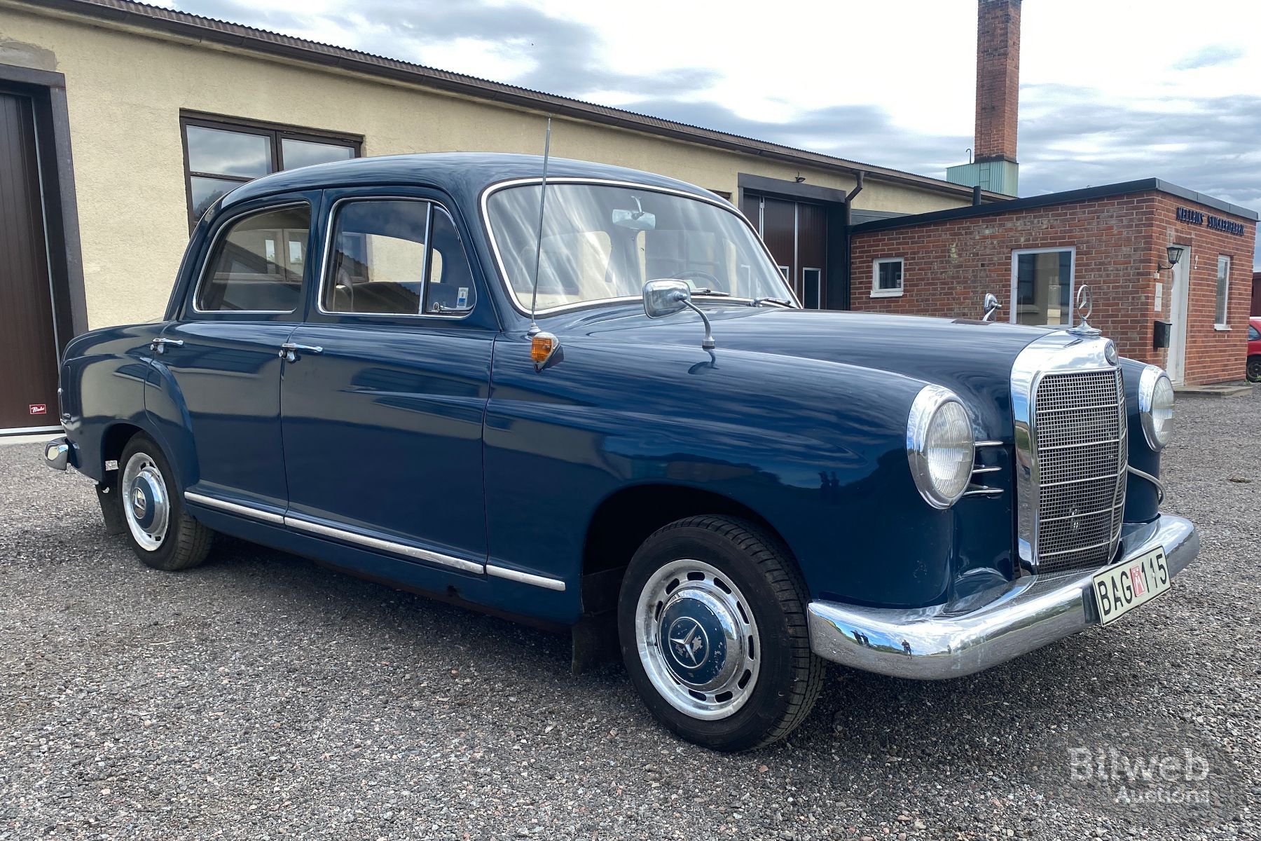 Mercedes-Benz 180B Ponton W120 — 1961 på Bilweb Auctions