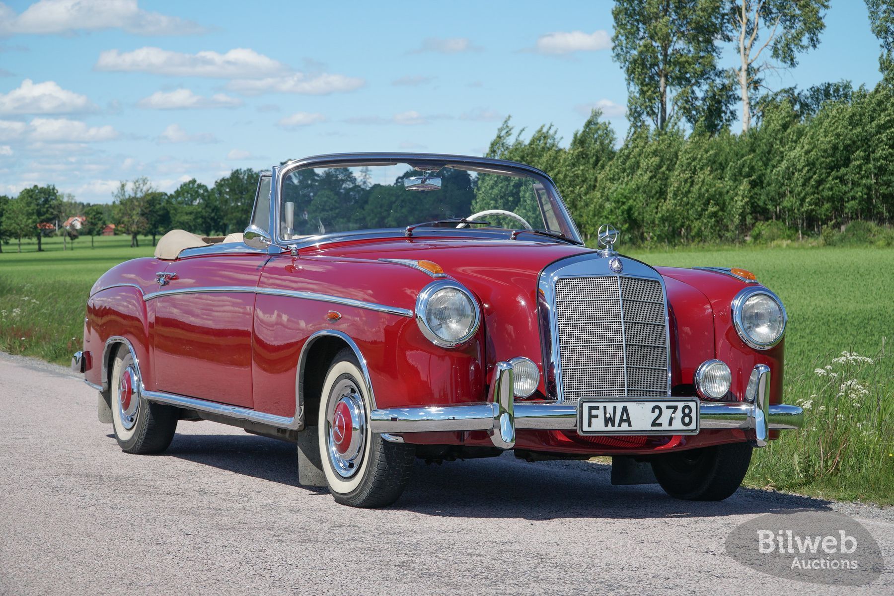 Mercedes-Benz 220 S Cabriolet W180 — 1959
