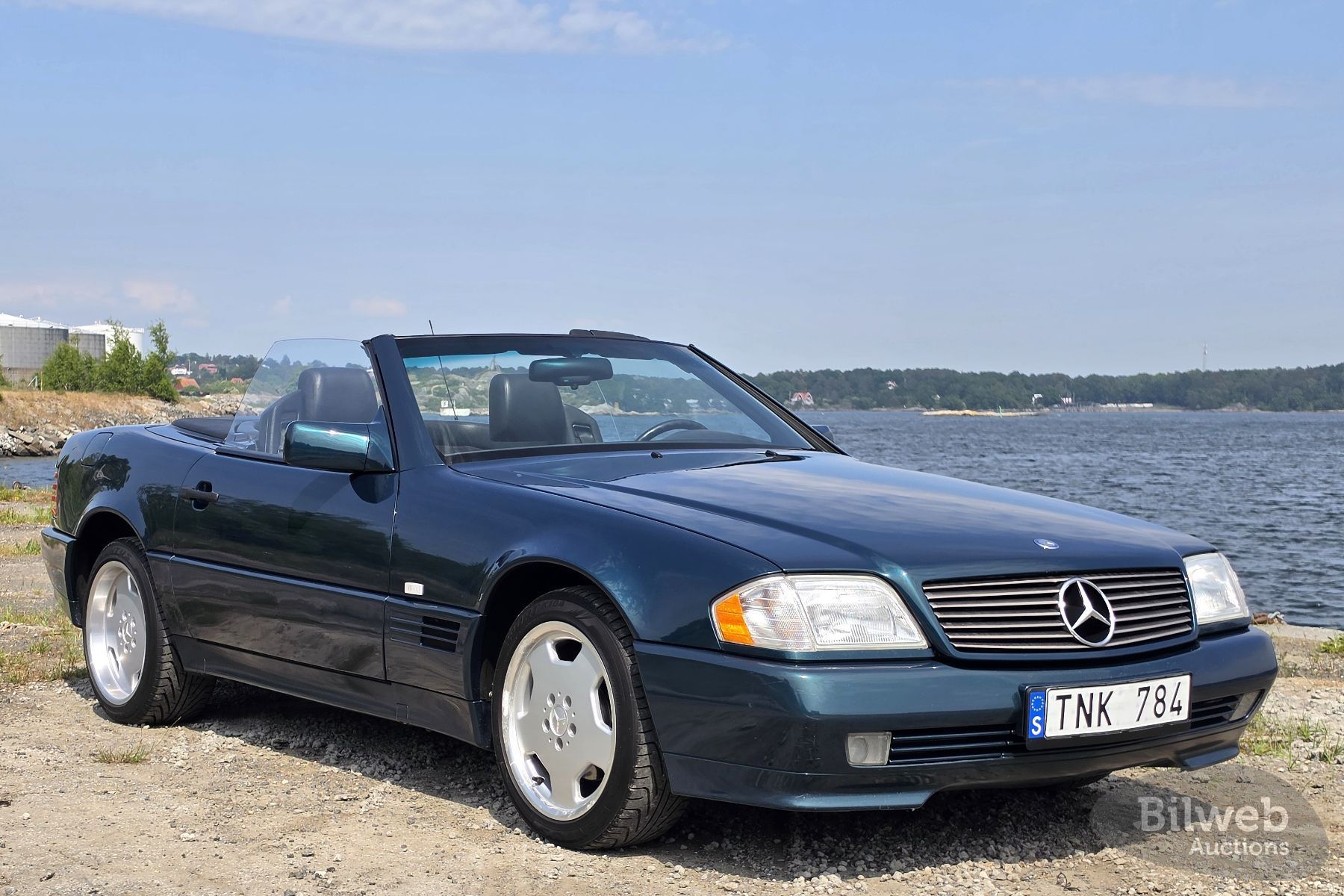 Mecedes-Benz 320 SL R129 — 1995, såld på svensk auktion för 162 500 kr