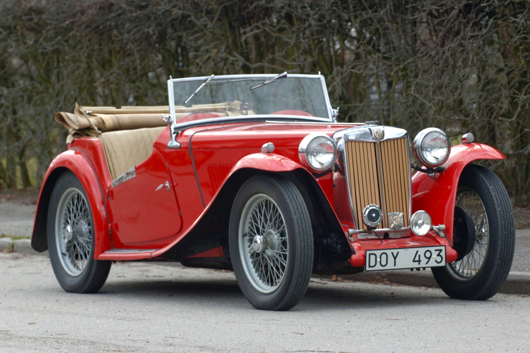 MG TC 1947 On Bilweb Auctions