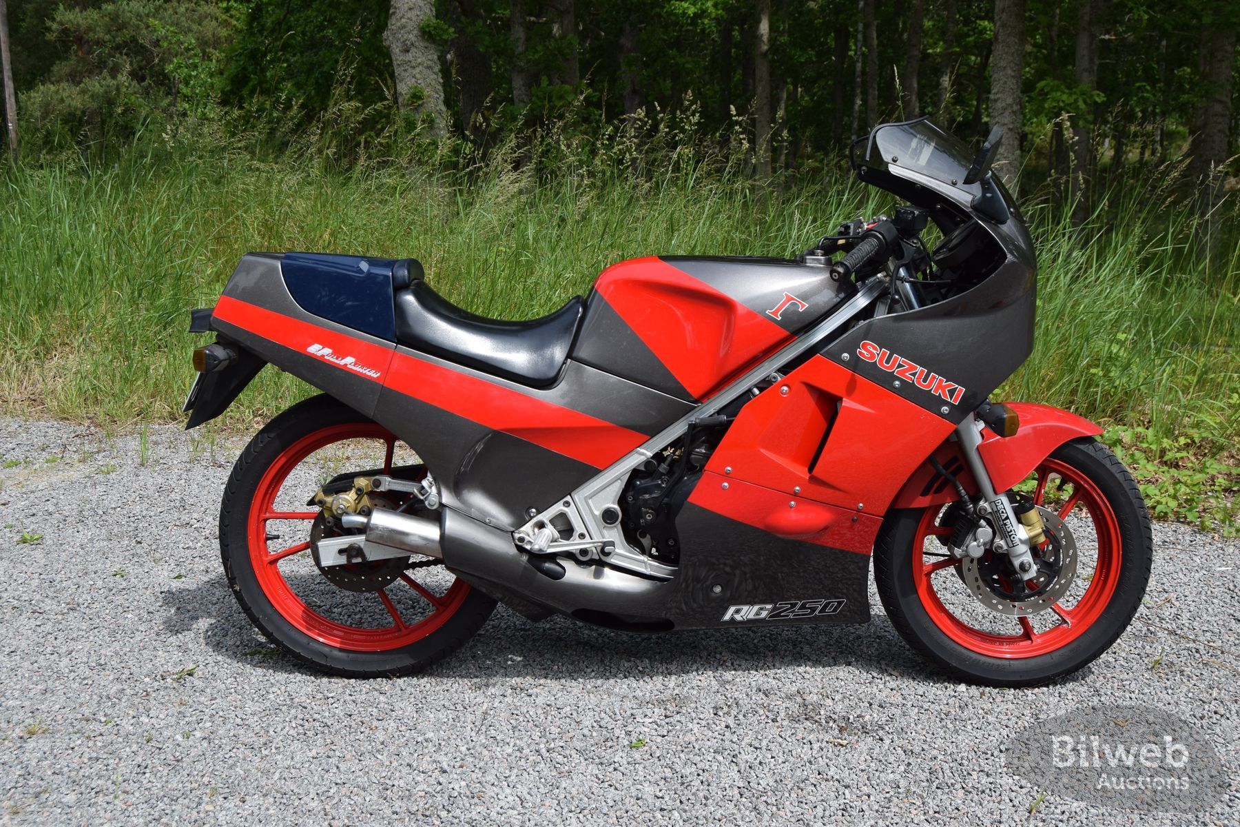 Suzuki RG 250 Gamma 2 cyl 2-Stroke — 1989 on Bilweb Auctions