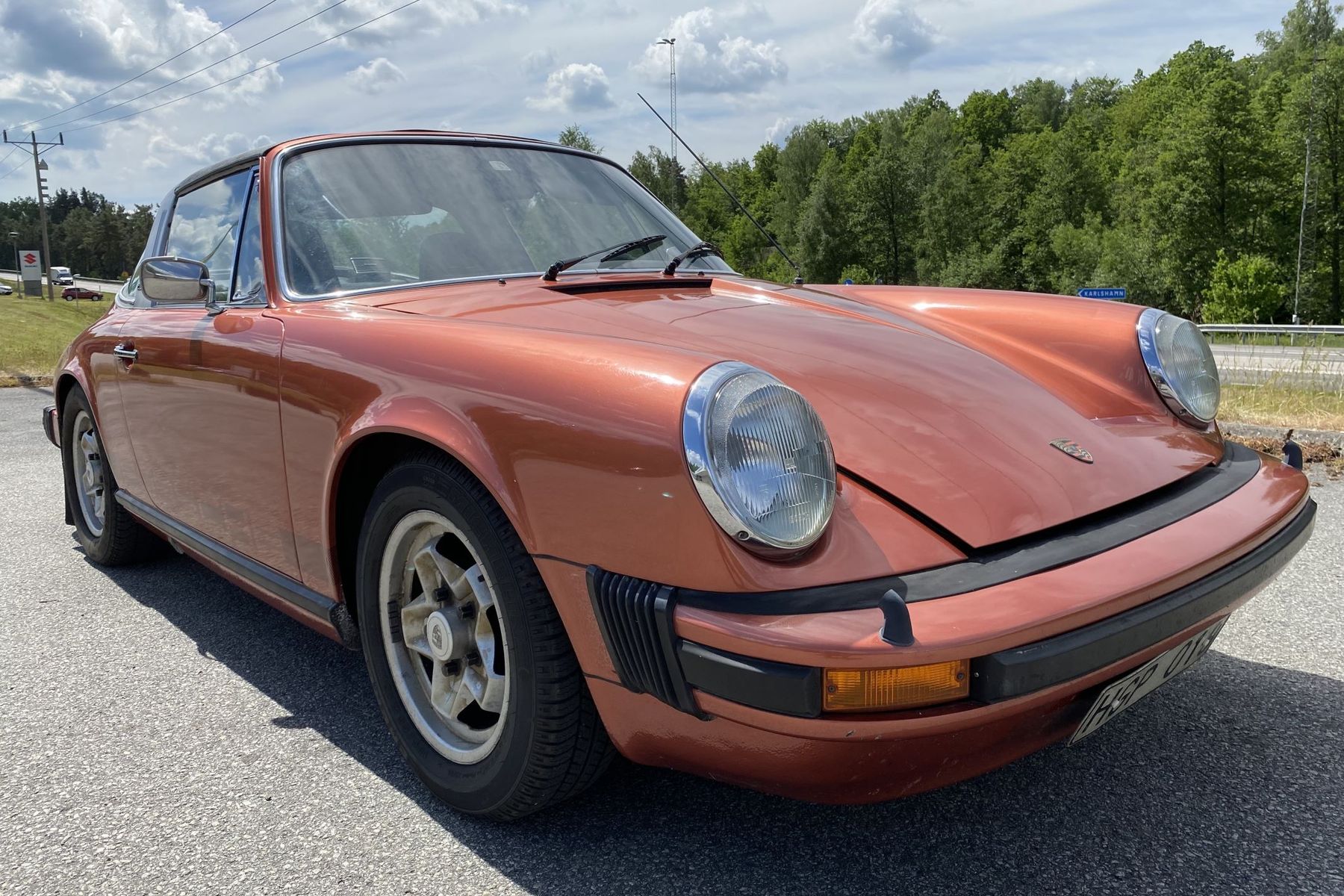 Porsche 911 S Targa Sportomatic 2 7 1974 P Bilweb Auctions
