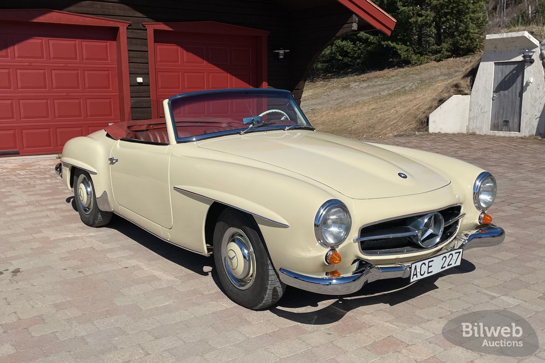 Mercedes-Benz 190 SL Roadster — 1958 on Bilweb Auctions