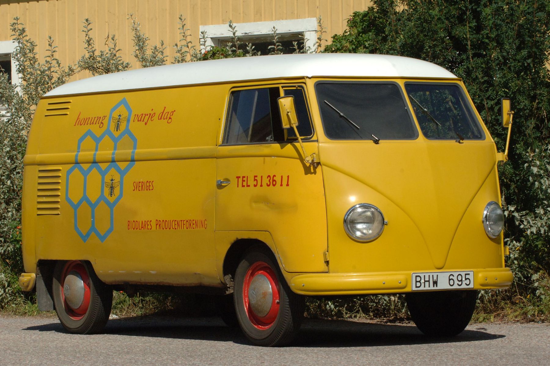 Volkswagen Typ 2 T1 Transporter Split-window/barndoor u2014 1954 på