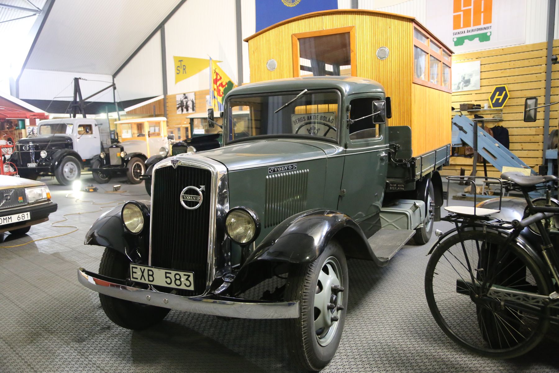 Volvo 79T Lastbil Personmodul (75hk) — 1937 på Bilweb Auctions