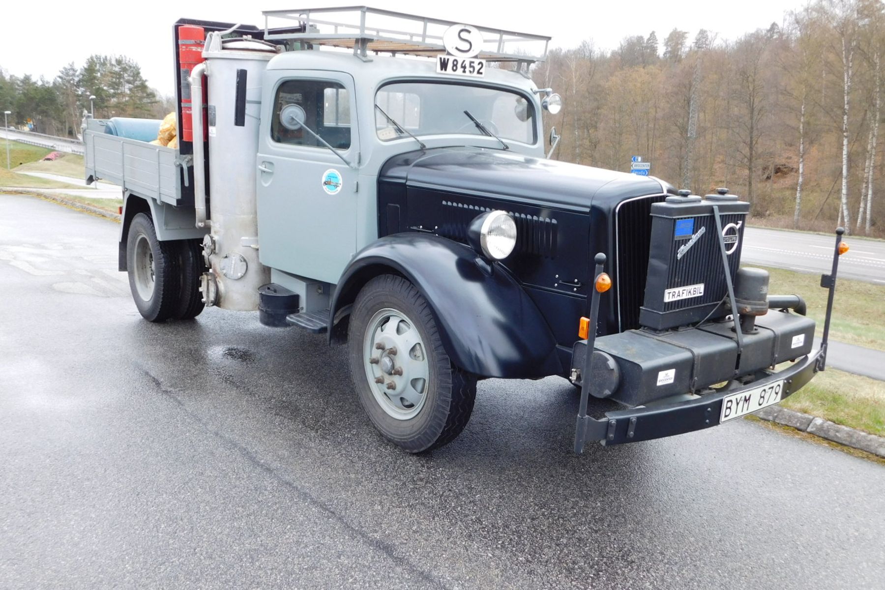 Volvo LV 93 Lastbil gengas Petrol/Wood Gas Generator (75hp) — 1939 on ...